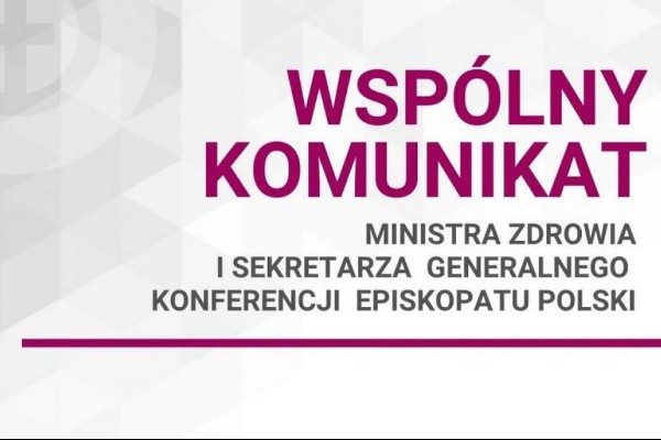 WSPÓLNY KOMUNIKAT MINISTRA ZDROWIA I SEKRETARZA GENERALNEGO KEP